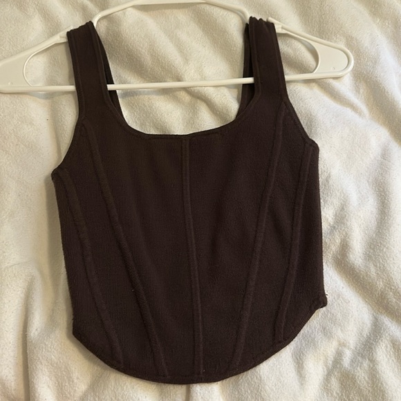 Sculpt Knit Bustier Tank - Picture 1 of 3